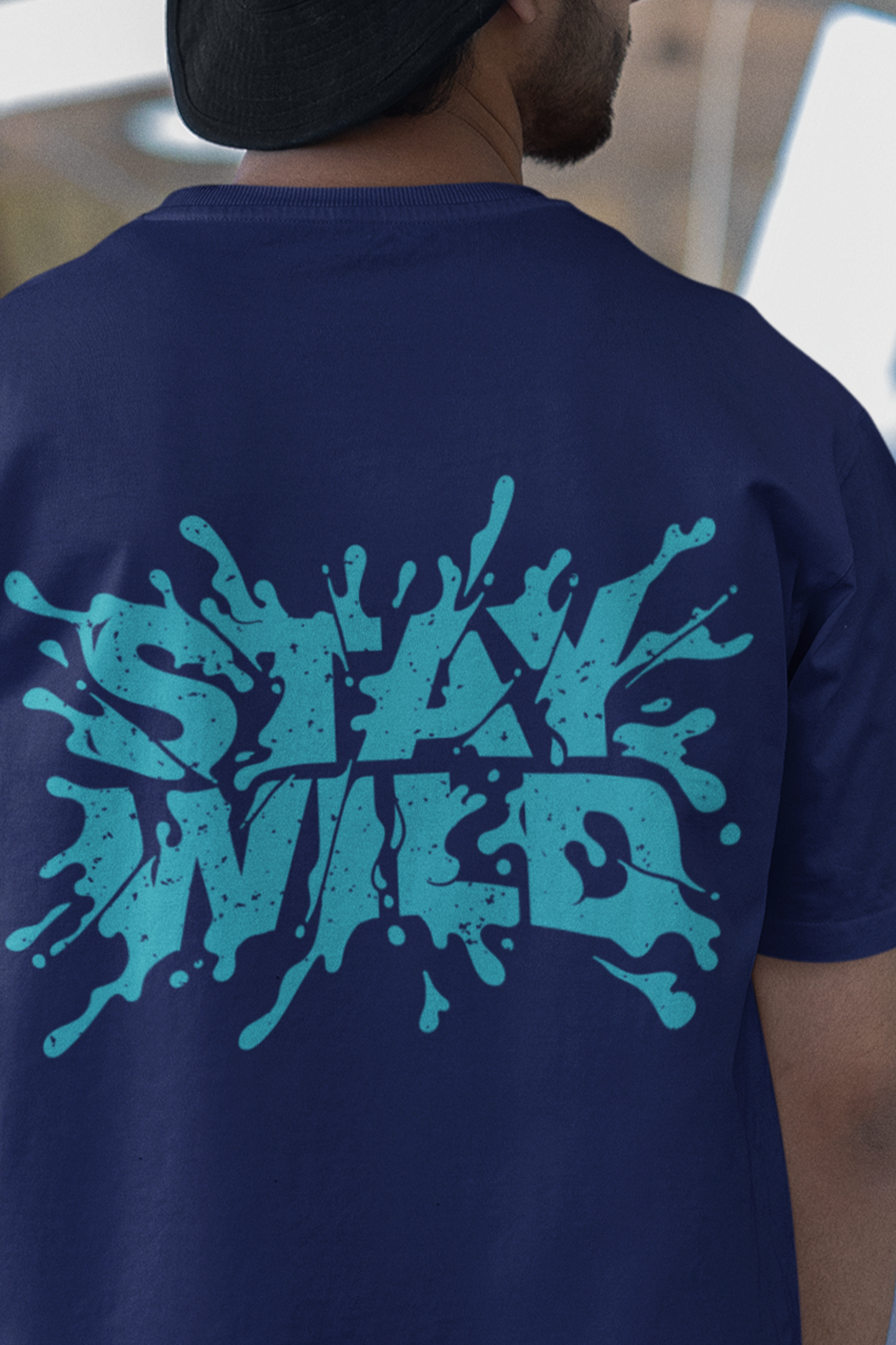 Stay Wild Unisex Regular Oversized T-Shirt