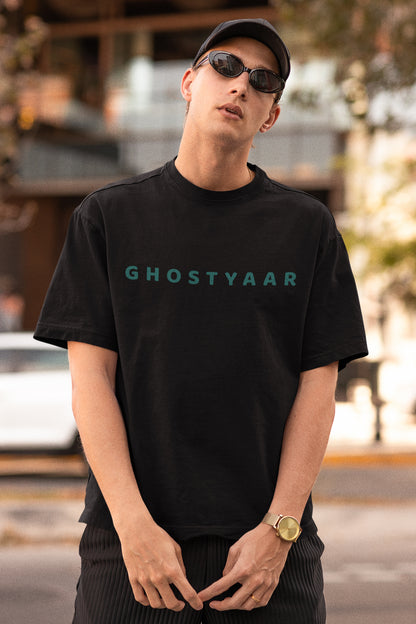 Good Bye Black Unisex Regular Oversized T-Shirt